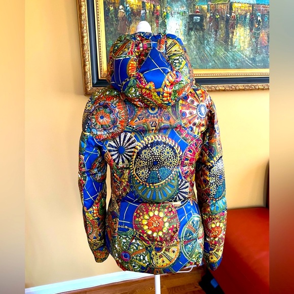 Finn Flare colorful puffer coat - Picture 14 of 17